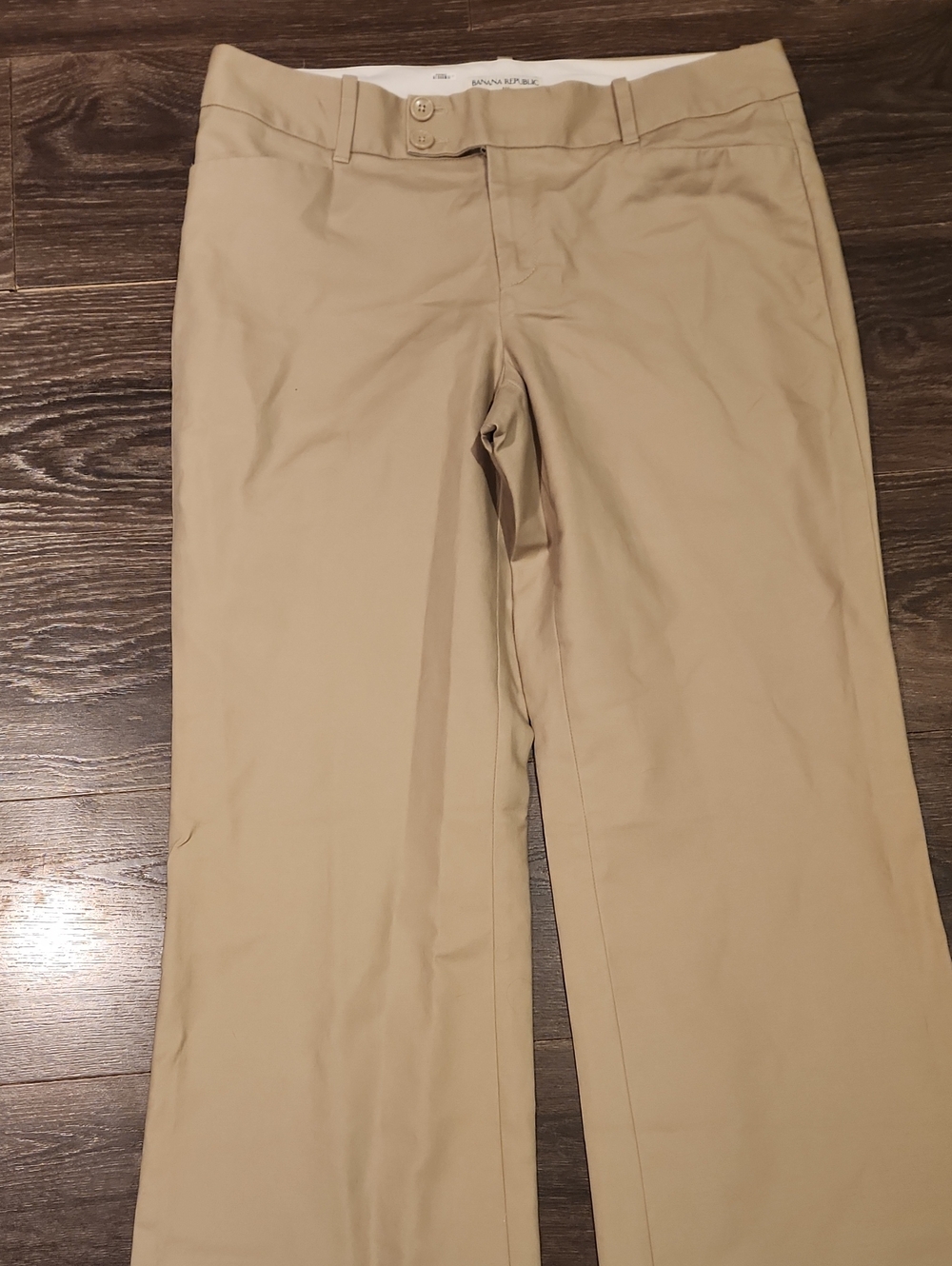 ❤️ BANANA REPUBLIC WIDE LEG JACKSON FIT PANTS / TROUSERS, 12L (31 LONG / TALL - Picture 3 of 8